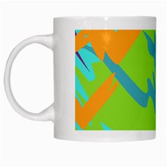 Skatepark Seaworld Fish White Mugs by Mariart