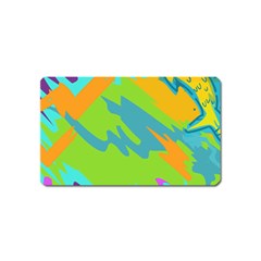 Skatepark Seaworld Fish Magnet (name Card) by Mariart