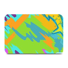 Skatepark Seaworld Fish Plate Mats by Mariart