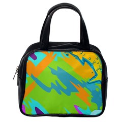 Skatepark Seaworld Fish Classic Handbags (one Side) by Mariart