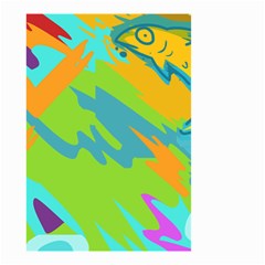 Skatepark Seaworld Fish Small Garden Flag (two Sides) by Mariart