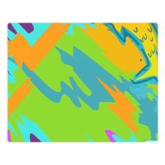 Skatepark Seaworld Fish Double Sided Flano Blanket (large)  by Mariart