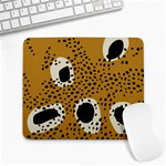 Surface Patterns Spot Polka Dots Black Large Mousepads Front