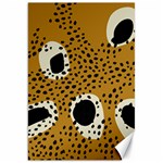 Surface Patterns Spot Polka Dots Black Canvas 20  x 30   19.62 x28.9  Canvas - 1