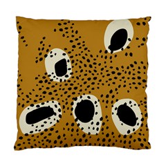 Surface Patterns Spot Polka Dots Black Standard Cushion Case (two Sides)