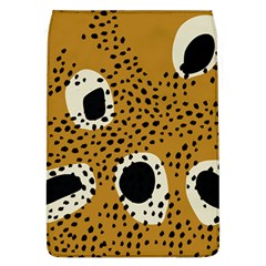 Surface Patterns Spot Polka Dots Black Flap Covers (l)  by Mariart