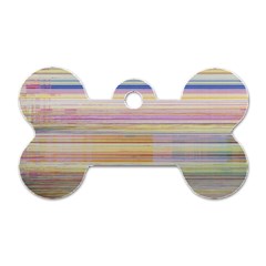 Shadow Faintly Faint Line Included Static Streaks And Blotches Color Dog Tag Bone (one Side) by Mariart