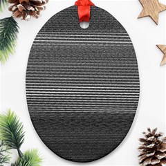 Shadow Faintly Faint Line Included Static Streaks And Blotches Color Gray Ornament (oval) by Mariart