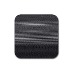 Shadow Faintly Faint Line Included Static Streaks And Blotches Color Gray Rubber Coaster (square) 