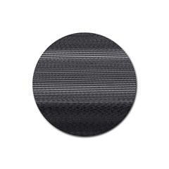 Shadow Faintly Faint Line Included Static Streaks And Blotches Color Gray Rubber Coaster (round)  by Mariart