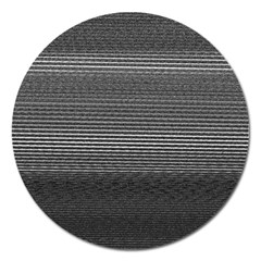 Shadow Faintly Faint Line Included Static Streaks And Blotches Color Gray Magnet 5  (round) by Mariart