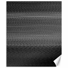 Shadow Faintly Faint Line Included Static Streaks And Blotches Color Gray Canvas 8  X 10  by Mariart