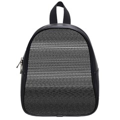 Shadow Faintly Faint Line Included Static Streaks And Blotches Color Gray School Bags (small)  by Mariart