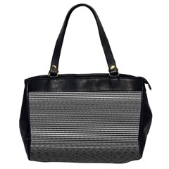 Shadow Faintly Faint Line Included Static Streaks And Blotches Color Gray Office Handbags (2 Sides)  by Mariart