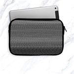 Shadow Faintly Faint Line Included Static Streaks And Blotches Color Gray Apple iPad Mini Zipper Cases Front