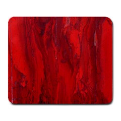 Stone Red Volcano Large Mousepads by Mariart