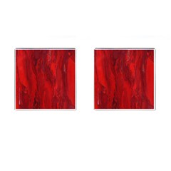 Stone Red Volcano Cufflinks (square) by Mariart