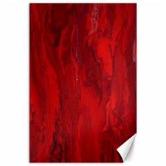 Stone Red Volcano Canvas 24  X 36  by Mariart