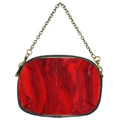 Stone Red Volcano Chain Purses (one Side)  by Mariart