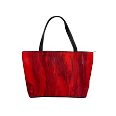 Stone Red Volcano Shoulder Handbags by Mariart