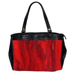 Stone Red Volcano Office Handbags (2 Sides)  by Mariart