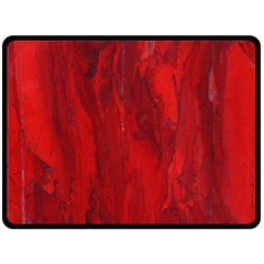 Stone Red Volcano Fleece Blanket (large) 