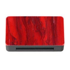 Stone Red Volcano Memory Card Reader With Cf