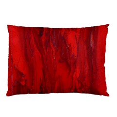 Stone Red Volcano Pillow Case (two Sides)