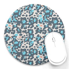 Sunbathing Beach Sea Round Mousepads by Mariart