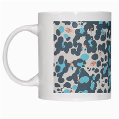 Sunbathing Beach Sea White Mugs