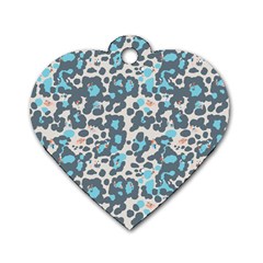 Sunbathing Beach Sea Dog Tag Heart (one Side) by Mariart