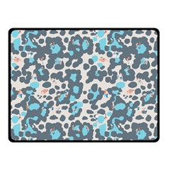 Sunbathing Beach Sea Fleece Blanket (small)