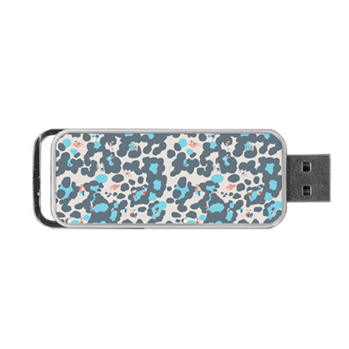 Sunbathing Beach Sea Portable USB Flash (Two Sides)