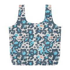 Sunbathing Beach Sea Full Print Recycle Bags (l)  by Mariart