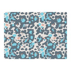 Sunbathing Beach Sea Double Sided Flano Blanket (mini) 