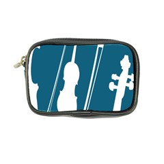 Violin Music Blue Coin Purse by Mariart