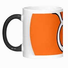 Taurus Symbol Sign Orange Morph Mugs by Mariart