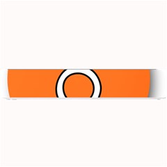 Taurus Symbol Sign Orange Small Bar Mats