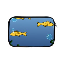 Water Bubbles Fish Seaworld Blue Apple Macbook Pro 13  Zipper Case