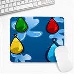 Water Balloon Blue Red Green Yellow Spot Large Mousepads Front