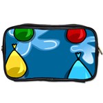 Water Balloon Blue Red Green Yellow Spot Toiletries Bags Front