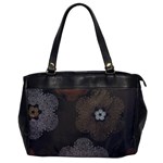 Walls Medallion Floral Grey Polka Office Handbags Front