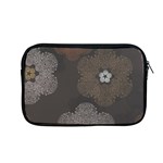 Walls Medallion Floral Grey Polka Apple MacBook Pro 13  Zipper Case Front