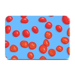 Tomatoes Fruite Slice Red Plate Mats by Mariart