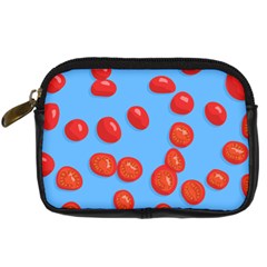 Tomatoes Fruite Slice Red Digital Camera Cases by Mariart