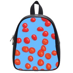 Tomatoes Fruite Slice Red School Bags (small)  by Mariart