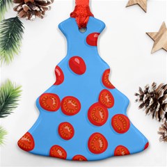 Tomatoes Fruite Slice Red Ornament (christmas Tree)  by Mariart