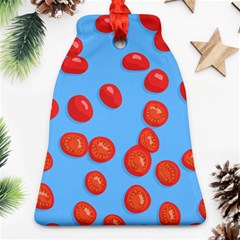 Tomatoes Fruite Slice Red Bell Ornament (two Sides) by Mariart