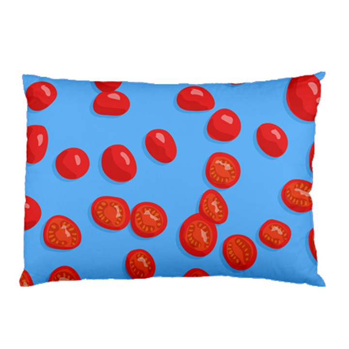 Tomatoes Fruite Slice Red Pillow Case (Two Sides)