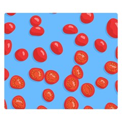 Tomatoes Fruite Slice Red Double Sided Flano Blanket (small) 